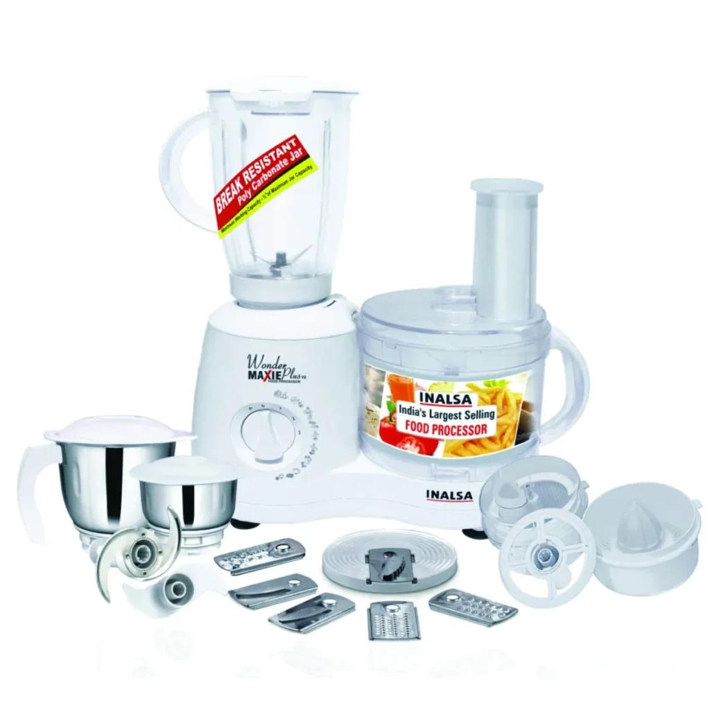 Inalsa Fiesta 650-Watt Food Processor