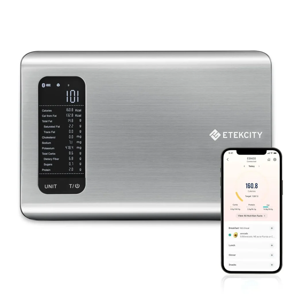 Digital Food Scale with Nutrition Content