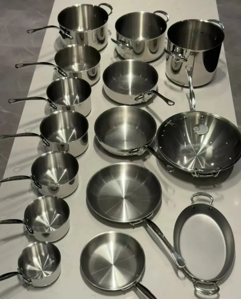 stainless steel cookware