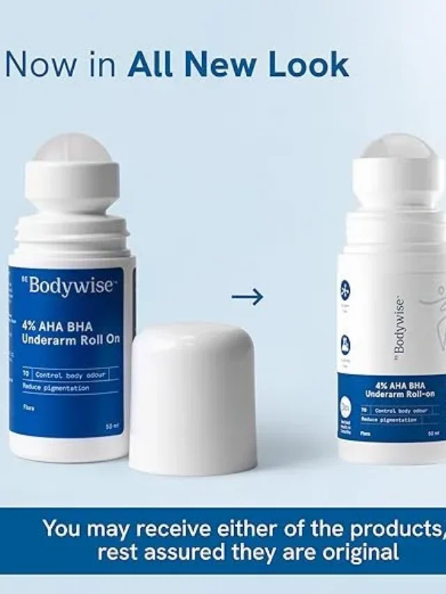 Be Bodywise 4% AHA BHA Underarm Roll on